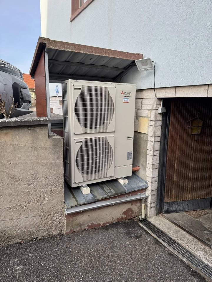 Pompe à chaleur près de Sarre-Union